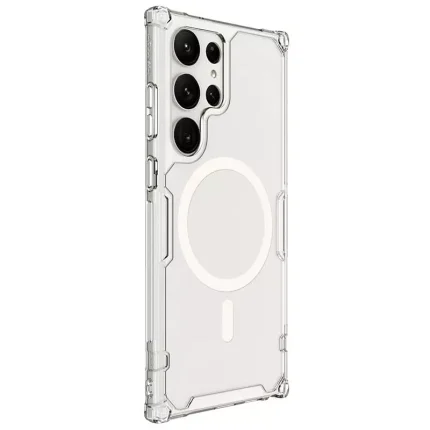 قاب محافظ نیلکین برای Samsung S23 Ultra مدل Nillkin Compatible Nature TPU Pro MagSafe