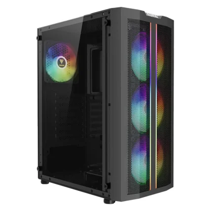 کیس گیمینگ مشکی گیم دیاس مدل GamDias Aura GC3 Elite Black