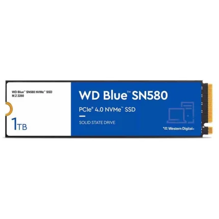 اس اس دی اینترنال M.2 NVMe وسترن دیجیتال Blue SN580 ظرفیت 1TB