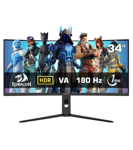 مانیتور گیمینگ 34 اینچ ردراگون GMQ3418RVC